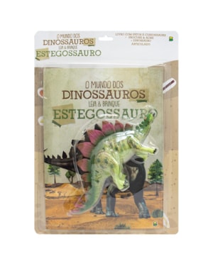 O MUNDO DOS DINOSSAUROS - LEIA & BRINQUE - ESTEGOSSAURO