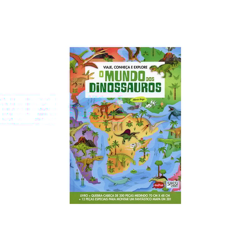 O MUNDO DOS DINOSSAUROS : VIAJE, CONHEÇA E EXPLORE