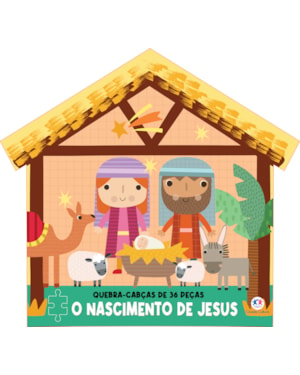 O NASCIMENTO DE JESUS - LIVRO COM QUEBRA-CABEÇA