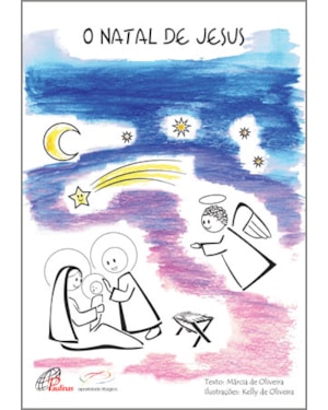 O natal de Jesus: para ler e colorir