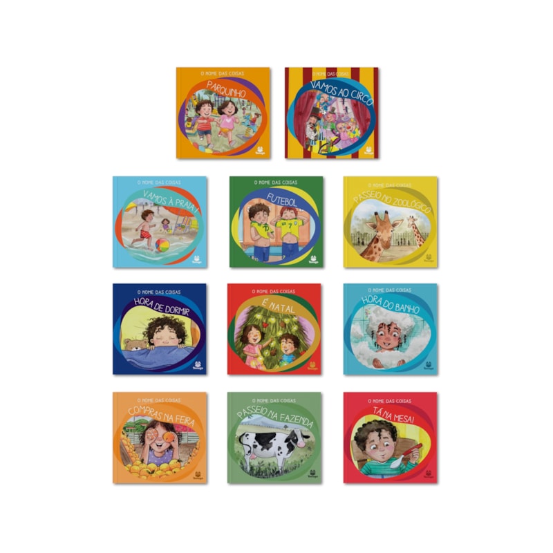 O NOME DAS COISAS - COLEÇÃO COM 11 VOLUMES