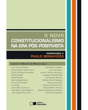 O NOVO CONSTITUCIONALISMO NA ERA PÓS-POSITIVISTA - 1ª EDIÇÃO 2009