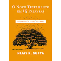 O NOVO TESTAMENTO EM 15 PALAVRAS - DO MESMO AUTOR DE "PAULO E A LINGUAGEM DA FÉ"