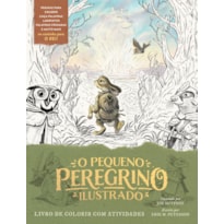 O pequeno peregrino ilustrado - livro de colorir com atividades