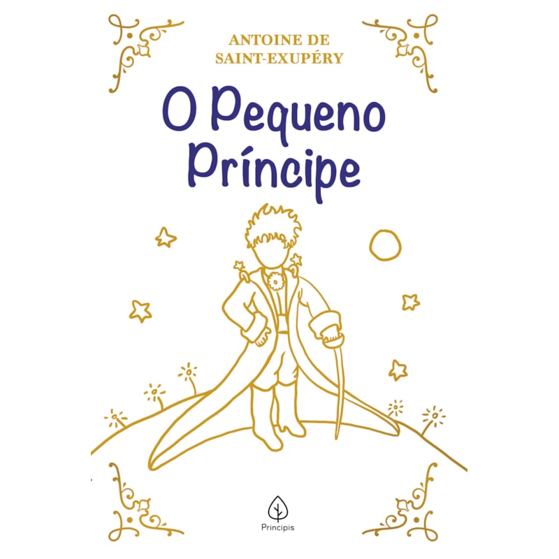 O PEQUENO PRÍNCIPE (ALMOFADADO BRANCO)