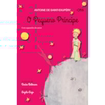 O PEQUENO PRINCIPE - CAPA DURA ROSA COM AQUARELAS DO AUTOR