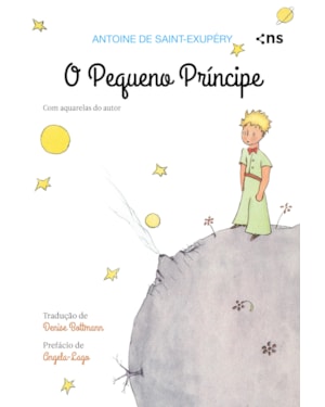 O PEQUENO PRÍNCIPE - EDIÇÃO DE LUXO: CAPA DURA COM MIOLO COLORIDO E AQUARELAS DO AUTOR