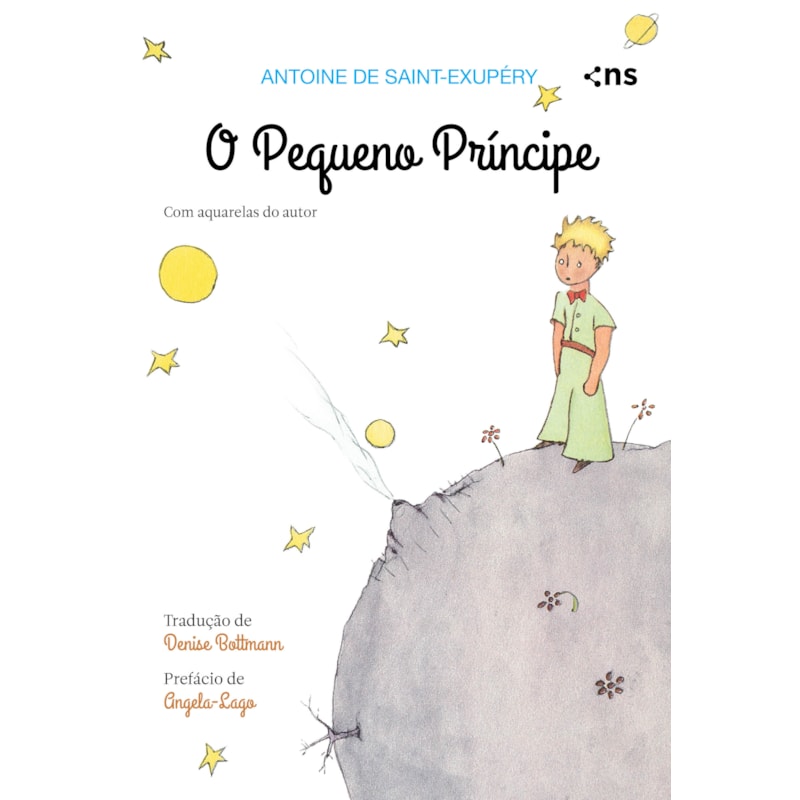 O PEQUENO PRÍNCIPE - EDIÇÃO DE LUXO: CAPA DURA COM MIOLO COLORIDO E AQUARELAS DO AUTOR