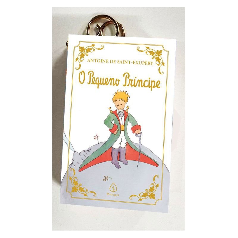 O PEQUENO PRÍNCIPE - LIVRO COM CHAVEIRO - ANTOINE DE SAINT-EXUPÉRY - CAPA DURA