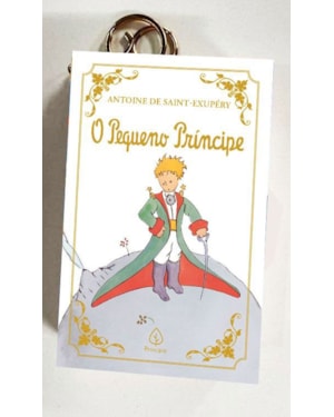 O PEQUENO PRÍNCIPE - LIVRO COM CHAVEIRO - ANTOINE DE SAINT-EXUPÉRY - CAPA DURA