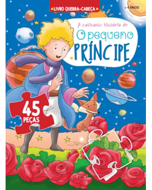 O PEQUENO PRÍNCIPE LIVRO QUEBRA-CABEÇA