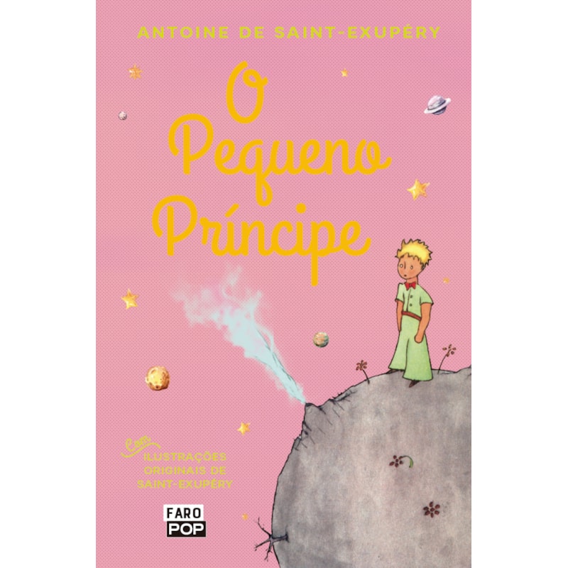 O PEQUENO PRÍNCIPE - ROSA CLARO