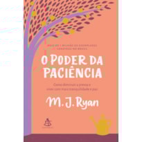 O PODER DA PACIÊNCIA: COMO DIMINUIR A PRESSA E VIVER COM MAIS TRANQUILIDADE E PAZ.