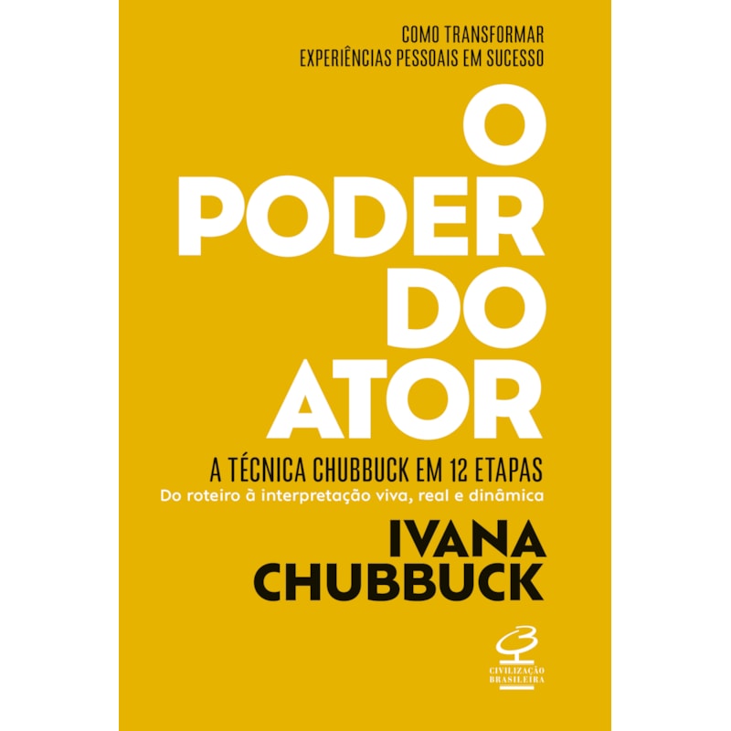 O PODER DO ATOR: A TÉCNICA CHUBBUCK EM 12 ETAPAS