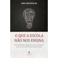 O QUE A ESCOLA NÃO NOS ENSINA: SETE HABILIDADES ESSENCIAIS PARA UMA VIDA DE SUCESSO QUE VOCÊ NÃO APRENDE NA ESCOLA