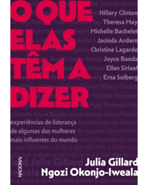 O QUE ELAS TÊM A DIZER: EXPERIÊNCIAS DE LIDERANÇA DE ALGUMAS DAS MULHERES MAIS INFLUENTES DO MUNDO