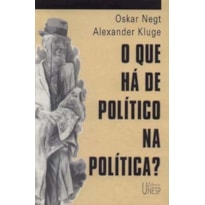 O QUE HÁ DE POLÍTICO NA POLÍTICA: 15 PROPOSTAS SOBRE CAPACIDADE DE DISCERNIMENTO