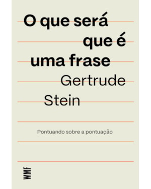 O QUE SERÁ QUE É UMA FRASE: PONTUANDO SOBRE A PONTUAÇÃO
