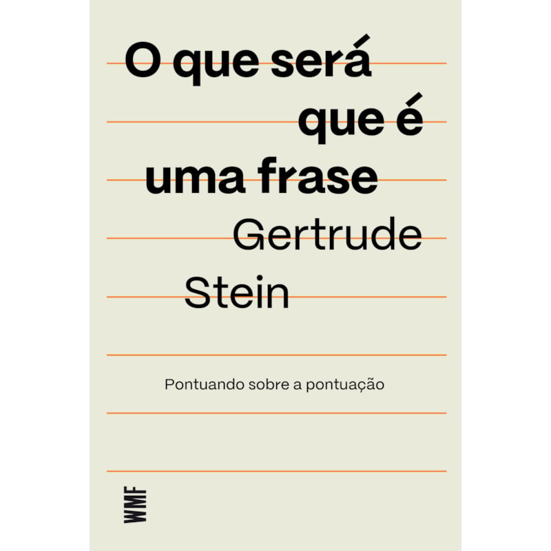 O QUE SERÁ QUE É UMA FRASE: PONTUANDO SOBRE A PONTUAÇÃO