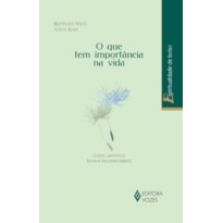 O QUE TEM IMPORTÂNCIA NA VIDA - SOBRE CAMINHOS BONS E RECOMENDÁVEIS