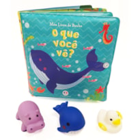 O que você vê?: Meu livro de banho