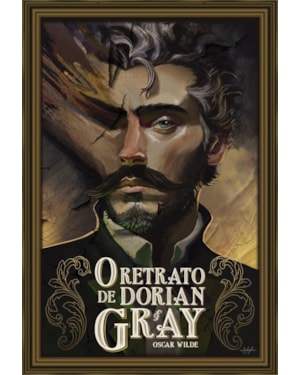 O RETRATO DE DORIAN GRAY - EDIÇÃO DE LUXO: FITILHO; CAPA DURA; BAIXO RELEVO E HOT STAMP