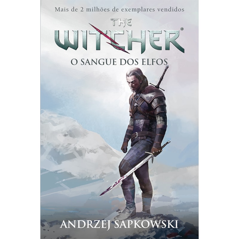 O SANGUE DOS ELFOS - THE WITCHER - A SAGA DO BRUXO GERALT DE RÍVIA (CAPA GAME)