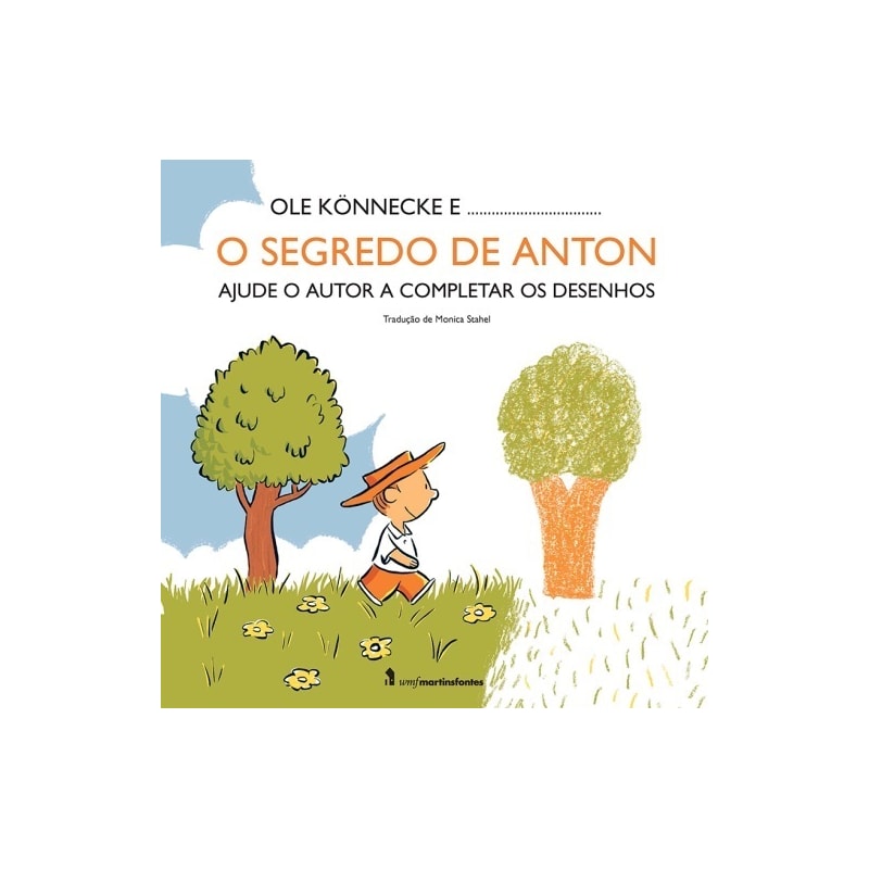 O SEGREDO DE ANTON: AJUDE O AUTOR A COMPLETAR OS DESENHOS