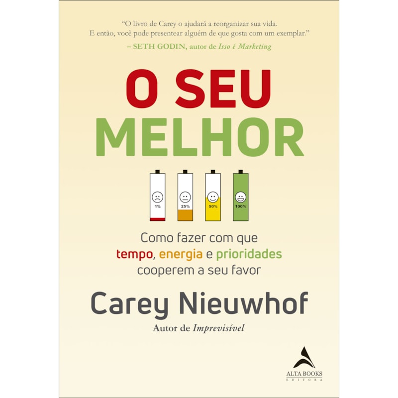 O seu melhor: como fazer com que tempo, energia e prioridades cooperem a seu favor