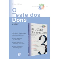 O teste dos dons para grupos - Kit 10 livros - 4ª Ed