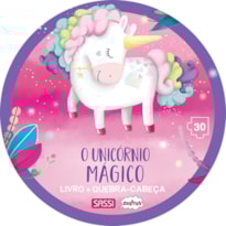 O UNICÓRNIO MÁGICO: LIVRO + QUEBRA-CABEÇA GIGANTE