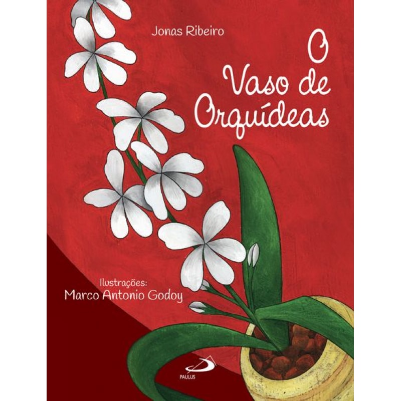 O vaso de orquídeas