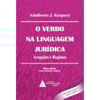O VERBO NA LINGUAGEM JURÍDICA