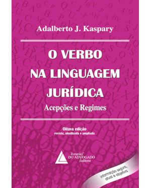 O VERBO NA LINGUAGEM JURÍDICA
