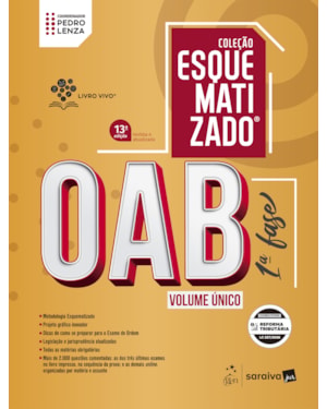 OAB 1ª FASE - VOLUME ÚNICO - COLEÇÃO ESQUEMATIZADO - 13ª EDIÇÃO 2026