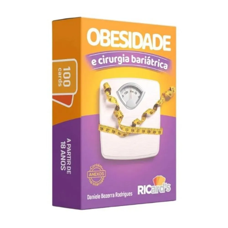 Obesidade e cirurgia bariátrica: 100 cards para avaliação psicológia e promoção do emagrecimento