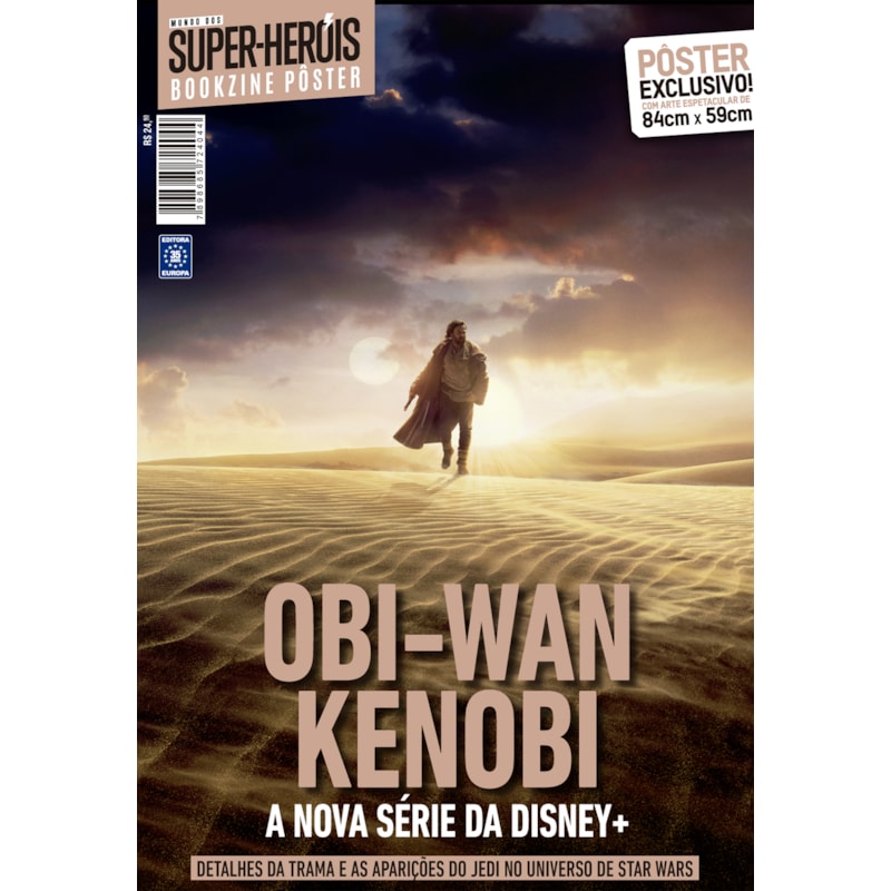 OBI-WAN KENOBI - ARTE A - SUPERPÔSTER MUNDO DOS SUPER-HERÓIS