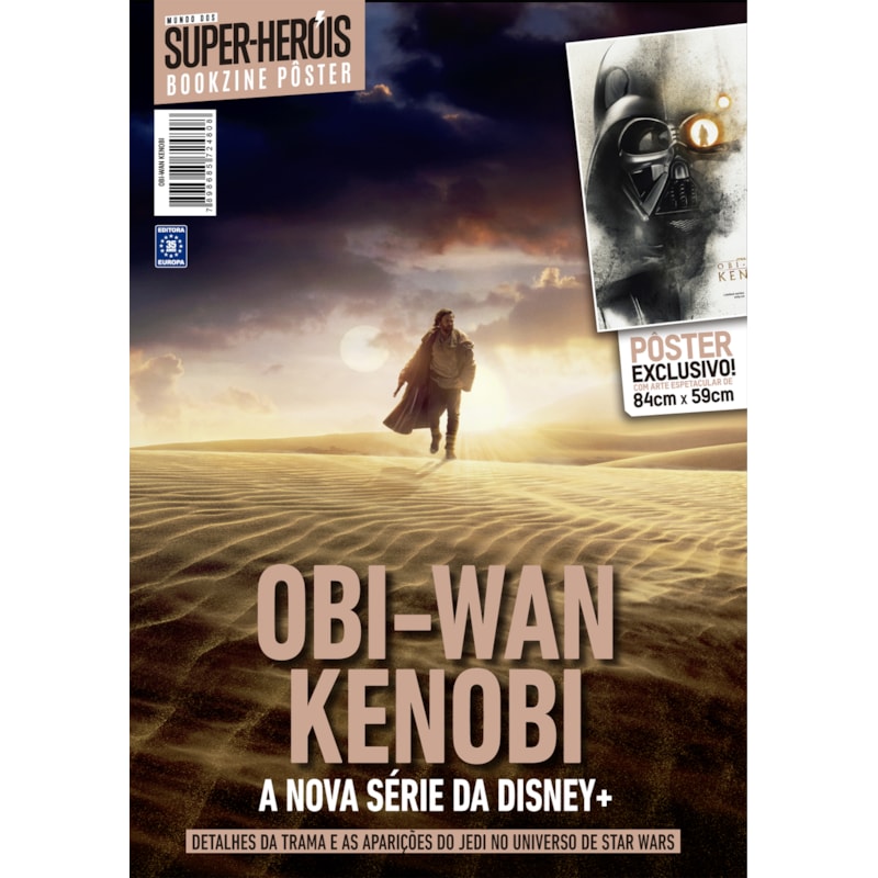 OBI-WAN KENOBI - ARTE B - SUPERPÔSTER MUNDO DOS SUPER-HERÓIS