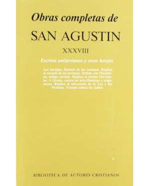 OBRAS COMPLETAS DE SAN AGUSTIN XXXVIII