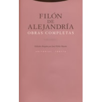 OBRAS COMPLETAS FILON DE ALEJANDRIA VOL.V