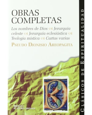 OBRAS COMPLETAS PSEUDO DIONISIO AREOPAGITA
