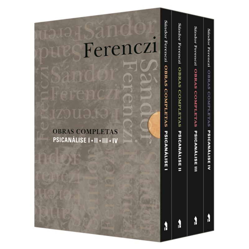 OBRAS COMPLETAS - PSICANÁLISE - BOX 4 VOLUMES