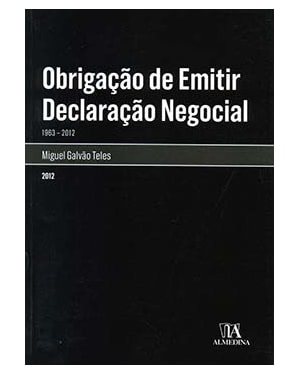 Obrigação de emitir declaração negocial: 1963-2012