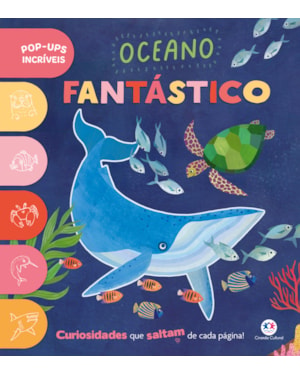 OCEANO FANTÁSTICO - LIVRO POP-UP INFANTIL SOBRE O MUNDO SUBMARINO