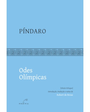 ODES OLÍMPICAS - PÍNDARO