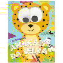 OLHINHOS MALUCOS! COLORINDO ANIMAIS DA SELVA
