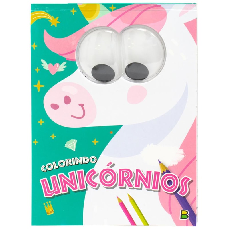 OLHINHOS MALUCOS! COLORINDO UNICÓRNIOS