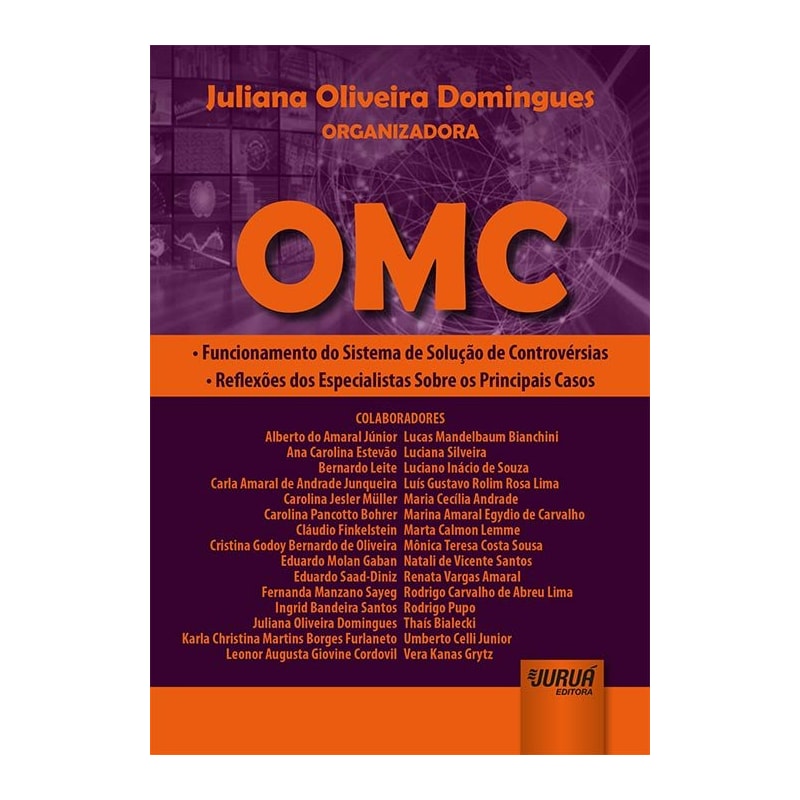 OMC - FUNCIONAMENTO DO SISTEMA DE SOLUÇÃO DE CONTROVÉRSIAS - REFLEXÕES DOS ESPECIALISTAS SOBRE OS PRINCIPAIS CASOS