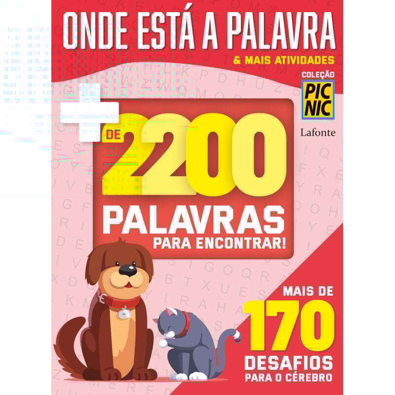 ONDE ESTÁ A PALAVRA & MAIS ATIVIDADES