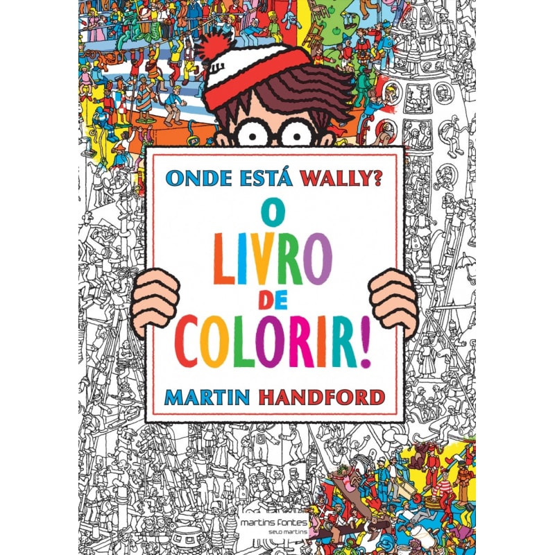 Onde está Wally?: O livro de colorir!